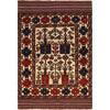 Handwoven Barjesta Kilim Rug 4' 2 x 6' 1 (ft) - No. R22039