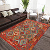 Handmade Vegetable Kilim 5' 3 x 6' 7 (ft) - No. R22056