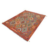 Handmade Vegetable Kilim 5' 3 x 6' 7 (ft) - No. R22056