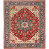 Hand Knotted Persian Design Heriz Rug 8' 1 x 9' 7 (ft) - No. R22063