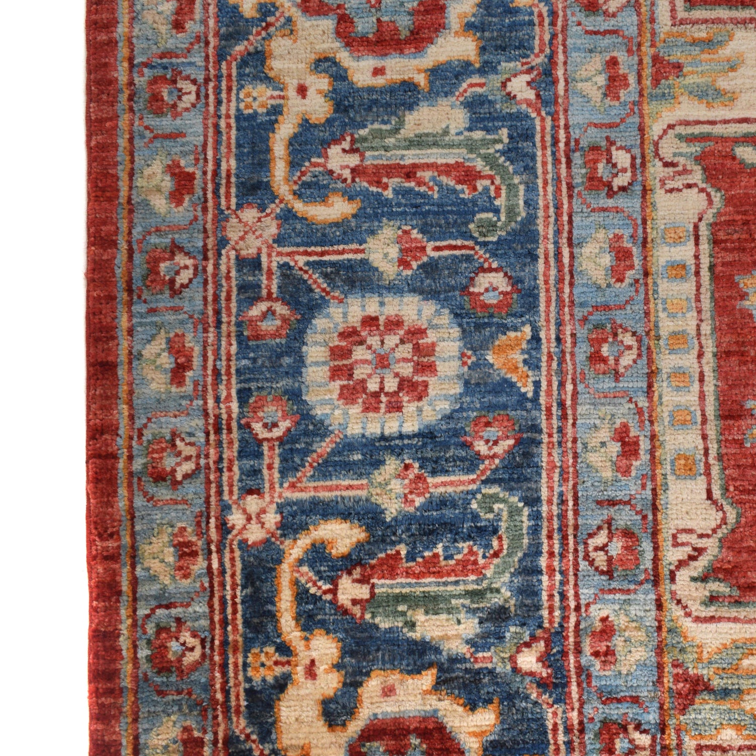 Hand Knotted Persian Design Heriz Rug 8' 1" x 9' 9" (ft) - No. R22063