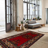 Hand Knotted Baluchi Rug 2' 7 x 5' 3 (ft) - R22066