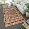 Handmade Soumak Kelim / Dhurrie 4' 1 x 5' 8 (ft) - No. R22077