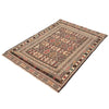 Handmade Soumak Kelim / Dhurrie 4' 1 x 5' 8 (ft) - No. R22077