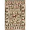 Handmade Soumak Kelim / Dhurrie 4' 1 x 5' 9 (ft) - No. R22256