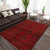 Red Color Khal Mohammadi Rug 5' 6 x 7' 7 (ft) - No. R22265