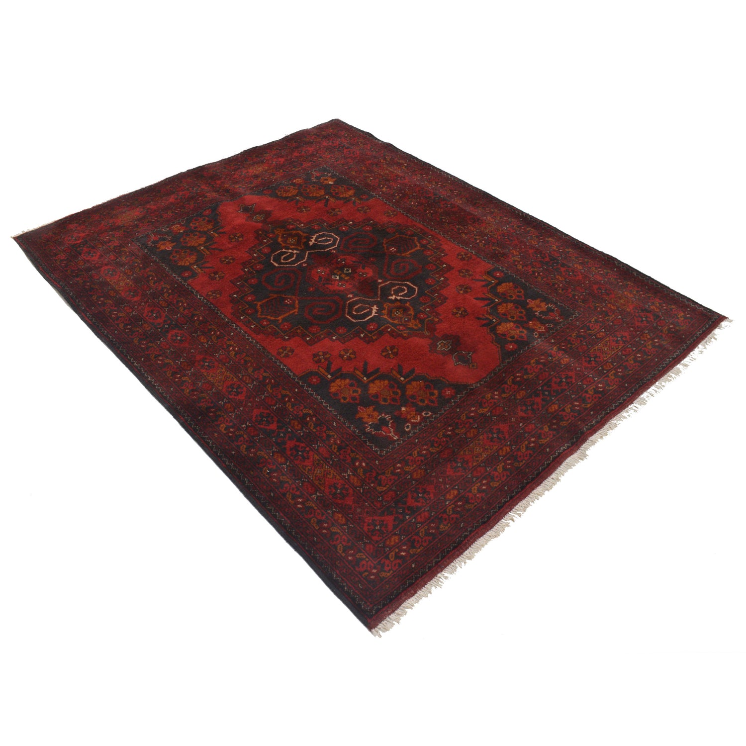Red Khal Mohammadi Rug 4' 9 x 6' 2 (ft) - No. R22267