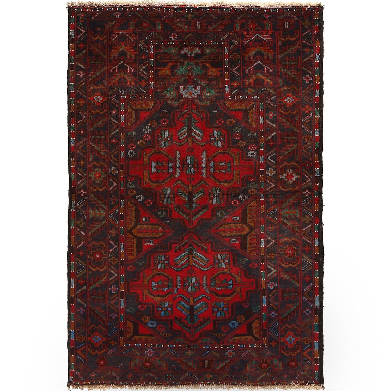 Handmade Jaye Namaz 2' 9 x 4' 6 (ft) - No. R22287