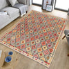 Handmade Vegetable Kilim 8' 7 x 9' 8 (ft) - No. R22316