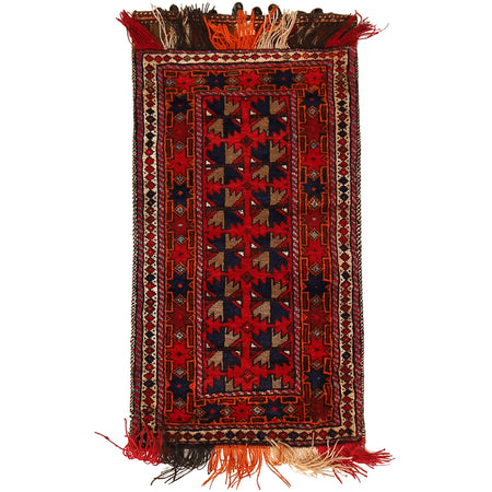 Hand Knotted Balisht Rug 1' 8 x 3' 2 (ft) - No. R22365