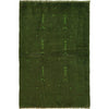 Green Overdyed Rug 2' 9 x 4' 5 (ft) - No. R22761