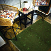 Green Overdye Rug 2' 8 x 4' 2 (ft) - No. R22768