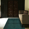 Sea Green Overdyed Rug 3' 0 x 4' 7 (ft) - No. R22775