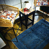 Blue Overdyed Rug 3' 0 x 4' 8 (ft) - No. R22780