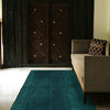 Sea Green Overdyed Rug 2' 8 x 4' 1 (ft) - No. R22781