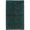 Sea Green Overdyed Rug 2' 6 x 4' 2 (ft) - No. R22789