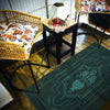 Sea Green Overdyed Rug 2' 8 x 4' 1 (ft) - No. R22792