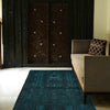 Sea Green Overdyed Prayer Rug 2' 9 x 4' 3 (ft) - No. R22793