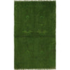 Green Overdyed Rug 2' 7 x 4' 4 (ft) - No. R22806