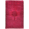 Pink Overdyed Rug 2' 7 x 4' 3 (ft) - No. R22809