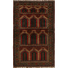 Multi Color Prayer Carpet 3' 0" x 4' 7" (ft) - No. R22830