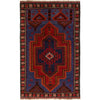 Blue Color Baluchi Rug 2' 8 x 4' 6 (ft) - No. R22846