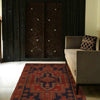 Handmade Baluchi Rug 3' 0 x 4' 6 (ft) - No. R22940