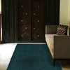 Sea Green Overdyed Rug 3' 0 x 4' 2 (ft) - No. R22973