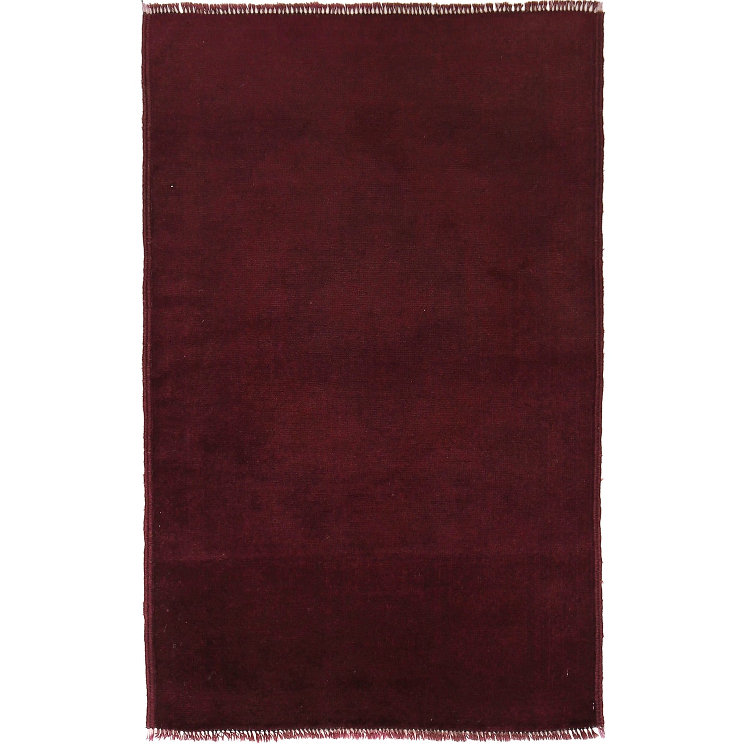 Purple Overdyed Rug 2' 8 x 4' 3 (ft) - No. R22974