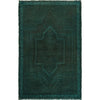 Sea Green Overdyed Rug 2' 7 x 4' 1 (ft) - No. R22975