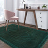 Sea Green Overdyed Rug 2' 7 x 4' 1 (ft) - No. R22975