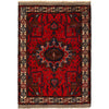 Hand Knotted Baluchi Rug 3' 1 x 4' 5 (ft) - R23723