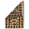 Handmade War Rug 2' 0 x 3' 0 (ft) - No. R23771