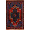 Blue Color Baluchi Rug 3' 0 x 4' 5 (ft) - No. R23783