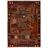 Handmade War Rug 2' 0 x 2' 8 (ft) - No. R23798