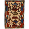 Handmade War Rug 2' 0 x 2' 9 (ft) - No. R23801