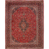 Red Color Kashan Rug 9' 5 x 12' 5 (ft) - No. R24109