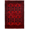 Dark Red Khal Mohammadi Rug 6' 6 x 9' 5 (ft) - No. R24115