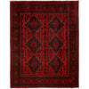 Red Color Khal Mohammadi Rug 4' 8 x 6' 2 (ft) - No. R24116