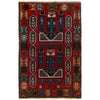 Handmade Balochi Rug 2' 8 x 4' 3 (ft) - No. R24197