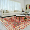 Handmade Vegetable Kilim 8' 1 x 9' 8 (ft) - No. R24232