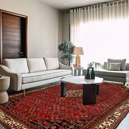 Kashan Rug 7' 4 x 10' 6 (ft) - No. R24264