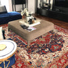 Hand Knotted Persian Design Heriz Rug 8' 0" x 9' 9" (ft) - No. R24270