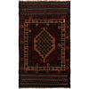 Hand Knotted Baluchi Rug 2' 7 x 4' 7 (ft) - R24354