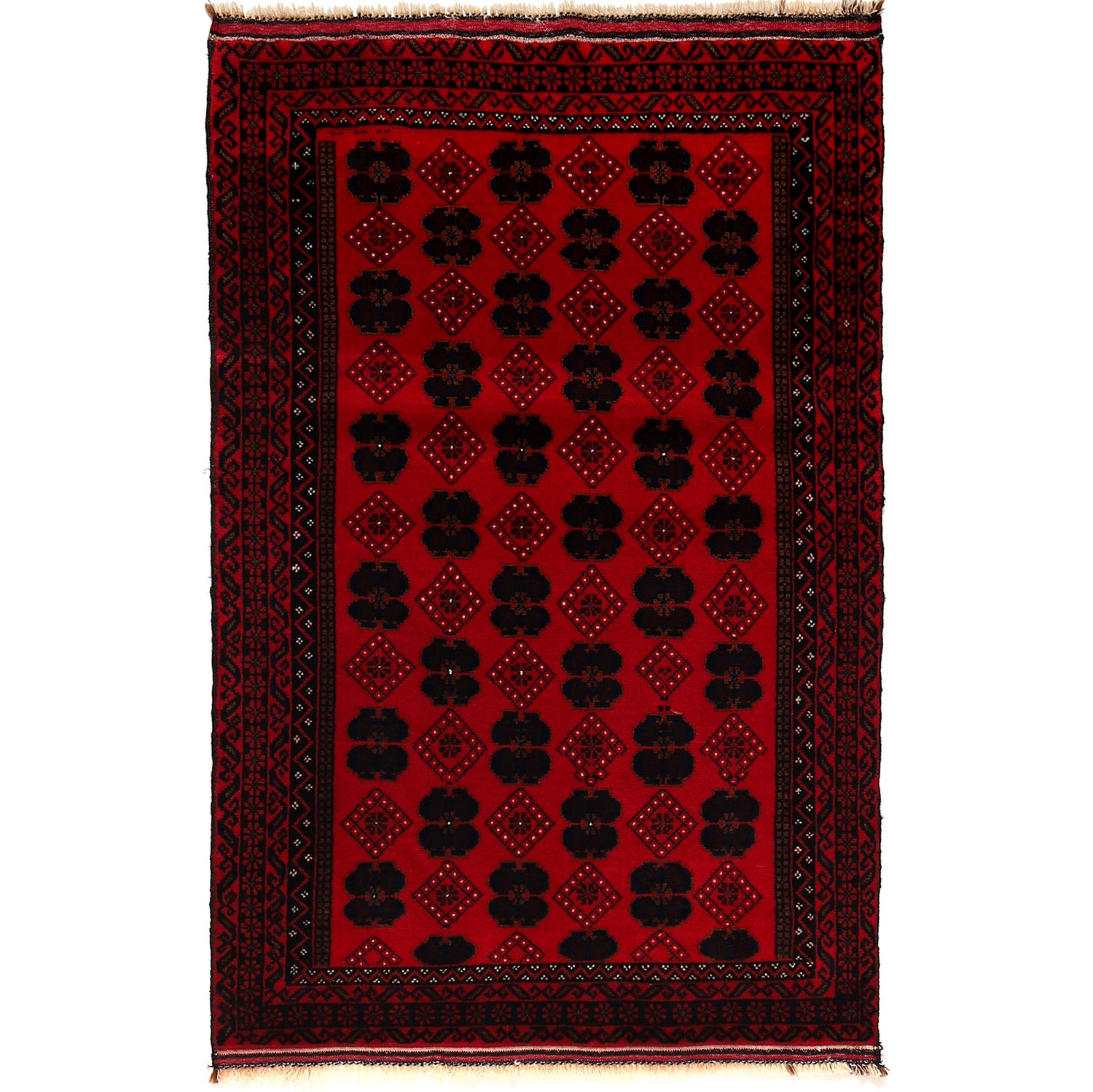 Baluch Small Size Rug 2' 9 x 4' 6 (ft) - R24420