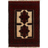 Baluch Small Size Rug 2' 7 x 4' 1 (ft) - No. R24422