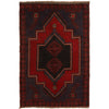 Baluch Small Size Rug 2' 9 x 4' 4 (ft) - No. R24435