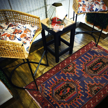 Traditional Baloch Rug 3' 8 x 5' 3 (ft) - No. R24766