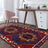 Traditional Baloch Rug 4' 0 x 6' 5 (ft) - No. R24775