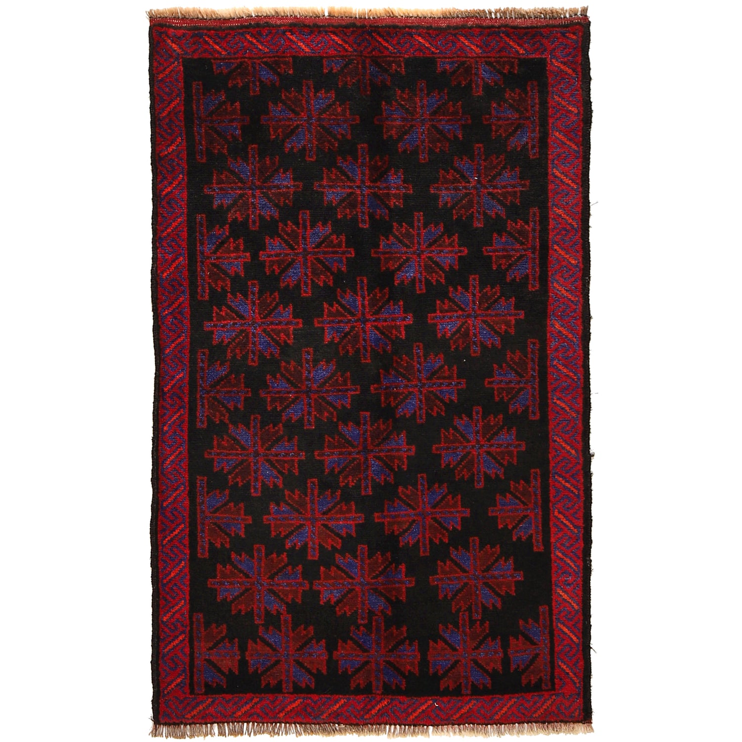 Tribal Baloch Rug 2' 7 x 4' 5 (ft) - No. R24789
